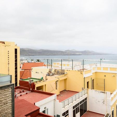 Estudio Con Vistas Al Mar En Las Canteras Las Palmas de Gran Canaria Esterno foto